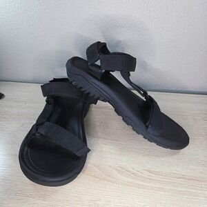 Teva Hurricane XLT2 Black Hiking Sport Sandals Men's 9 1093379